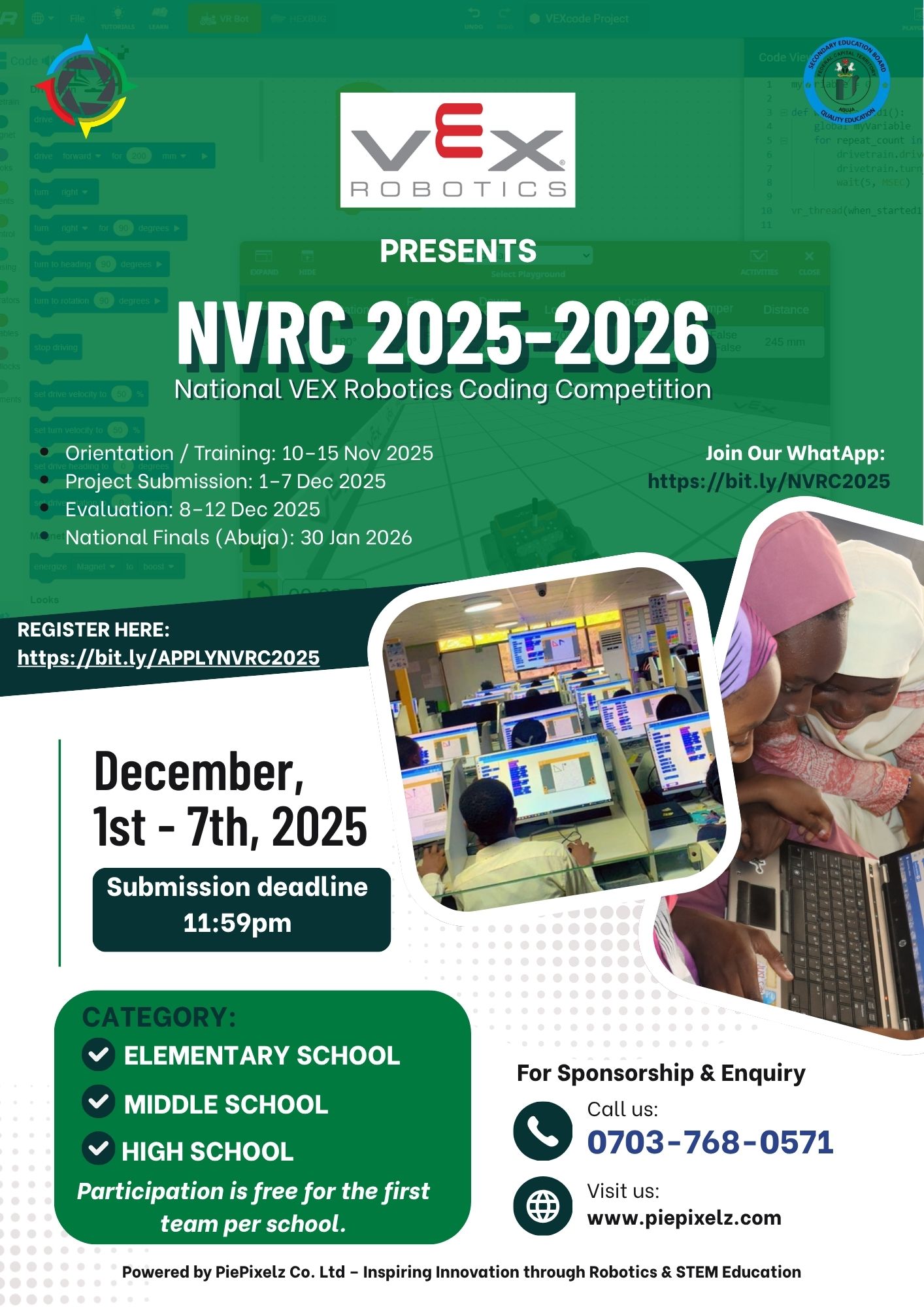 NVRC 2025–2026 Banner