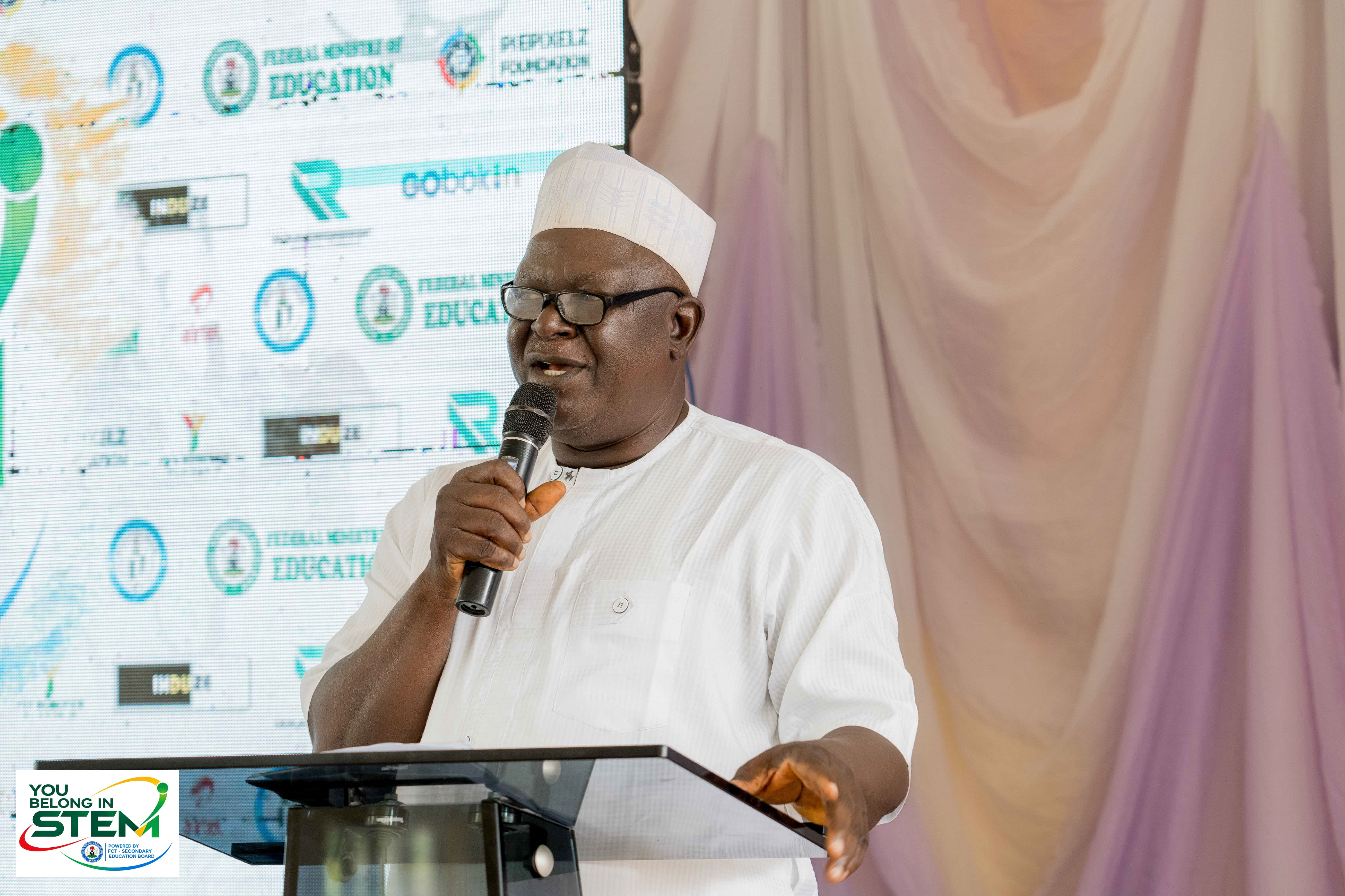 Mr. Lukas, representative of the Assistant Director of FCT-SEB, speaking at the launch